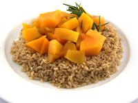 Butternut Squash with a Rosemary Reduction